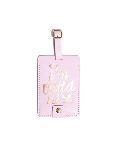 Ban.Do Design The Getaway Luggage Tag - I'M Outta Here (55124)