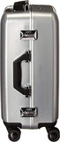 Zero Halliburton Classic Polycarbonate 2.0-19" Carry-on 4-Wheel Spinner, Silver
