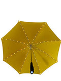 Rain Umbrella | LED UMBRELLA for Rain or Sun or Just for Fun | Quality Rain Umbrella for All Ages Boys/Girls/Adults |Great for Your Social Media Videos | Sun Wind Umbrella SJF Products (Yellow)