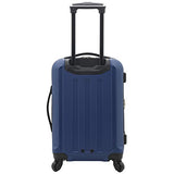 Travelers Club Albany Hardside Expandable Spinner Luggage, Navy Blue, Carry-On 20-Inch
