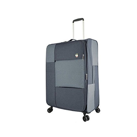 Mia Toro M1134-28In-Blk Italy Vasto Softside 28 Inch Spinner, Black