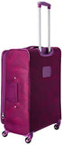 American Tourister Ilite Max Softside Spinner 25, Pink/Purple Stripes