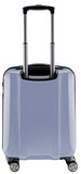 Titan Xenon Polycarbonate Hard Spinner Luggage - German Designed (Small, Bluestone)