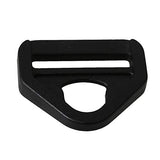 BQLZR Inner Diameter 2cm D-ring Clips Backpack Webbing Strap Slider Buckle Lock for Luggage Handbag
