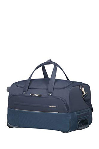 Samsonite B-Lite Icon - Wheeled Duffle 55/20 Travel Duffle, 55 Cm, 65 Liters, Blue (Dark Blue)
