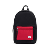 Herschel Supply Co. Settlement Backpack, Black/Scarlet, One Size