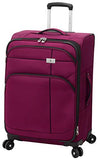 London Fog Cranford 25" Expandable Spinner, Cranberry