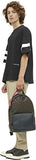 Calvin Klein Mono Backpack One Size Ck Mono Brown/navy