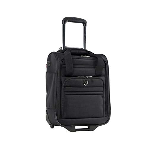TPRC WM-29717-001 Travelers Club 17" Under Seater W/USB Port, Black