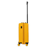 B|Y By Brics | Ulisse 21 Inch Expandable Spinner Suitcase | Mango | Hard Exterior, Multiple Pockets & TSA Approved Lock