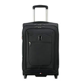 Delsey Hyperglide 2-Wheel Carry-On, Black