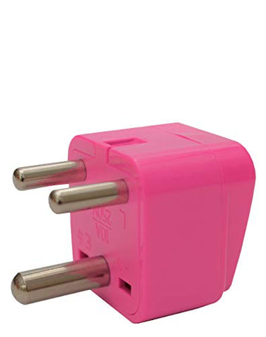 Flight 001 Adapter India/mid-East, Pink