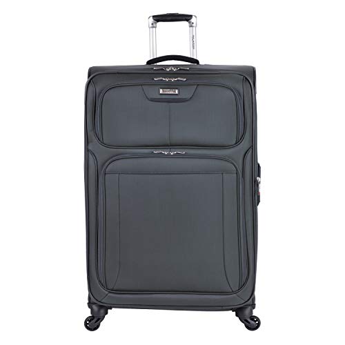Ricardo Beverly Hills Luggage Saratoga 25" Spinner Upright Suitcase, Graphite