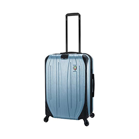 Mia Toro Italy Ferro Hard Side 25" Spinner Luggage, SLATE