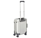 Zero Halliburton Geo Aluminum 3.0 Carry-On 4 Wheel Spinner Travel Case Zrg2519 (Silver)
