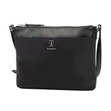 Travelpro Luggage Platinum Elite Women's Crossbody Bag, Black, One Size