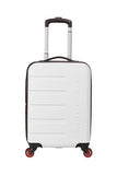 SWISSGEAR 7366 Expandable Hardside Spinner (18", White)