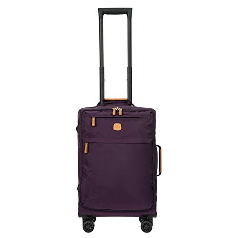 Bric'S X-Bag/X-Travel 2.0 Ultralight 21 Inch International Carry On Spinner With Frame, Violet