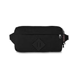 Jansport Waisted Fanny Pack - Black Ballistic Nylon - Adjustable
