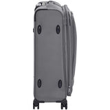 Amazonbasics Premium Expandable Softside Spinner Luggage With Tsa Lock- 25 Inch, Grey