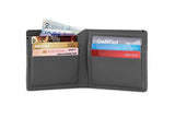 Pacsafe Rfidsafe Tec Bifold Plus Wallet W/ Transit Pass Sleeve, Black
