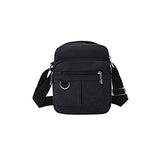 Travel Cool Canvas Men Messenger Crossbody Shoulder Bags Pack School Bags for Teenager,01
