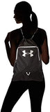 Under Armour Undeniable Sackpack, Black (001)/Silver, One Size Fits All