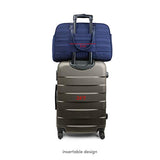 ECOSUSI Weekender Bag Travel Duffle Bag Overnight Bag Carry-on with Trolley Sleeve Fit up to 15.6