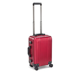 Zero Halliburton Classic Aluminum 2.0 Carry On Spinner Luggage (RED)