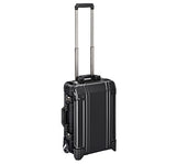 Zero Halliburton Geo Aluminum 3.0 Carry-On 2 Wheel Travel Case Zrg2520 (Black)