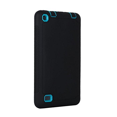 Fire 7 2015 Case,Autumnfall Light Weight Shock Proof Soft Silicone Back Cover [Kids Friendly] For