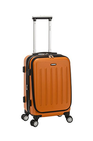 Rockland Titan 19" Polycarbonate Spinner Carry On, Orange