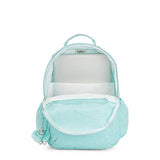Kipling Seoul Go Large 15" Laptop Backpack Fresh Teal Hologram