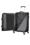 Samsonite Suitcase, BLACK/SILVER