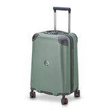 DELSEY Paris Cactus Hardside Luggage with Spinner Wheels, Khaki, Carry-On 19 Inch