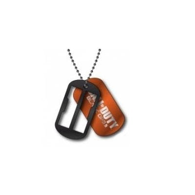 Bioworld Merchandising - Call Of Duty Black Ops Ii Pendentif Dog Tag Black/Orange Pair