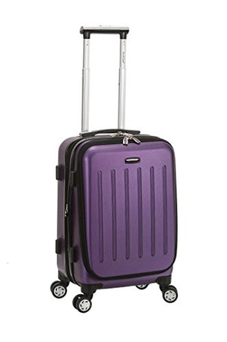 Rockland Titan 19 Inch Abs Carry On, Purple