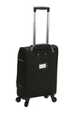 Rockland Gravity 2 Pc Light Weight Luggage Set, Black