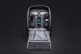 Travel Fusion Anti-Theft Laptop Backpack with USB Charging Port, Security Cable, and Combination