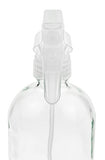Glass Spray Bottle - Empty Refillable 16 oz Container is Great for Essential Oils, Cleaning