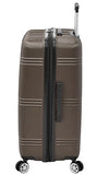 London Fog Kingsbury 25" Expandable Hardside Spinner, Coffee