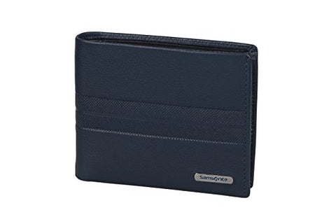 Spectrolite SLG - Billfold for 4 Creditcards, 2 Compartments Credit Card Case, 12 cm, 0 liters, Blue (Night Blue/Black)