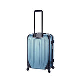 Mia Toro Italy Compaz Hard Side 28" Spinner Luggage, SILVER
