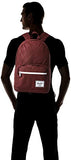 Herschel Pop Quiz Backpack, Plum Dot Check, Classic 22L