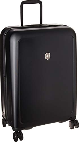 Victorinox Connex Medium Hardside Checked Spinner Luggage (Black)