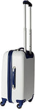 Anne Klein Palm Springs 20” Hardside Carry-On Spinner Luggage, White/Navy