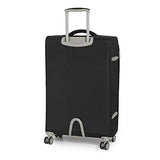 It Luggage 21.5" Quilte Lightweight Expandable Spinner, Black