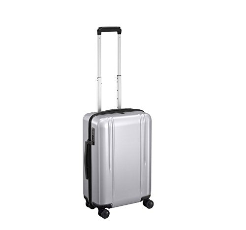 Zero Halliburton Zrl-22" Domstic Carry-On 4-Wheel Spinner, Silver