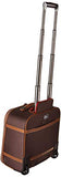DELSEY Paris Chatelet Soft Air Luggage Under-Seater with 2 Wheels, Chocolate, Carry-on 16 Inch