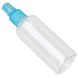 BQLZR Blue 100ml Empty Plastic Transparent Bottles Sprayer Water Spray Perfume Atomizer Makeup Tool